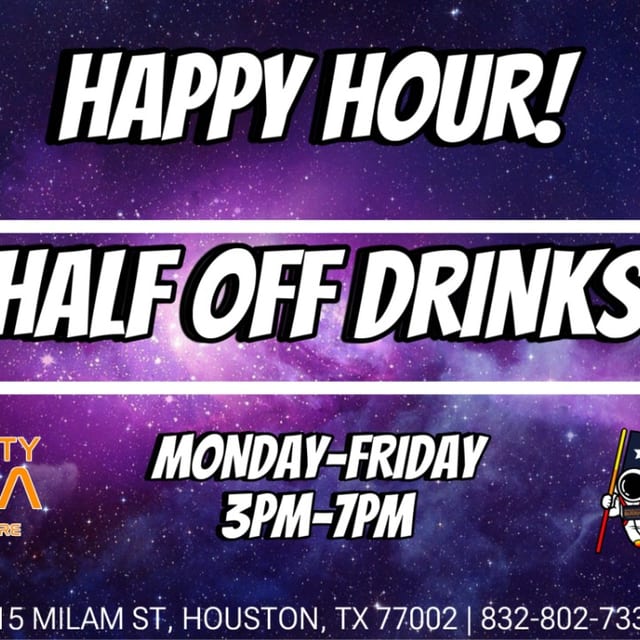 Half Off Drinks