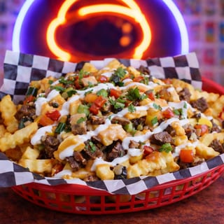Loaded Fajita Fries